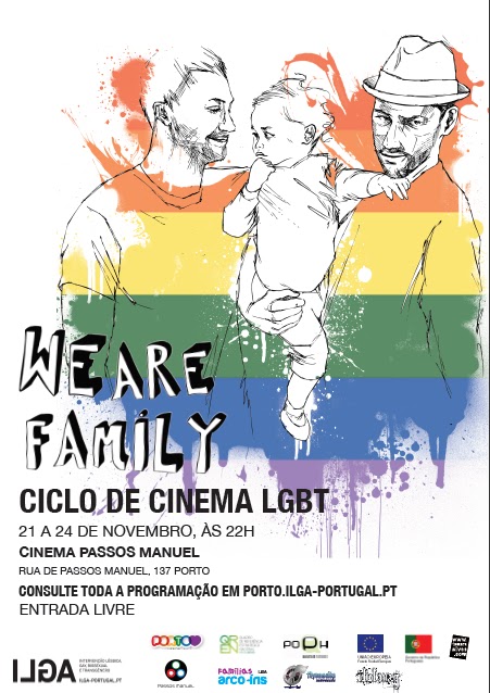 Ciclo de Cinema LGBT dedicado �s Fam�lias Arco-�ris!