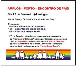 AMPLOS Porto homoparentalidade