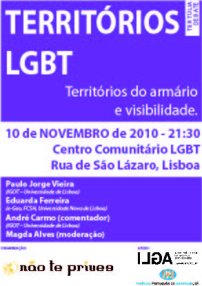 Territ�rios LGBT - Territ�rios do arm�rio e visibilidade