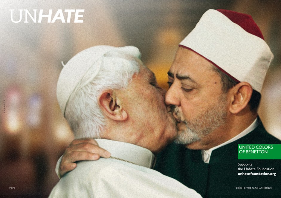 Benetton assume campanha contra o �dio