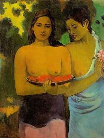 Mulher tenta destruir um Gauguin por homofobia