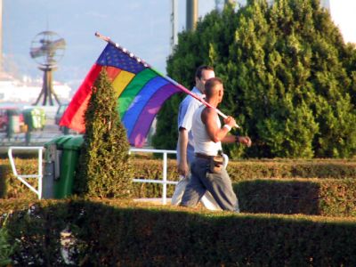 Bandeira mix arco-�ris 