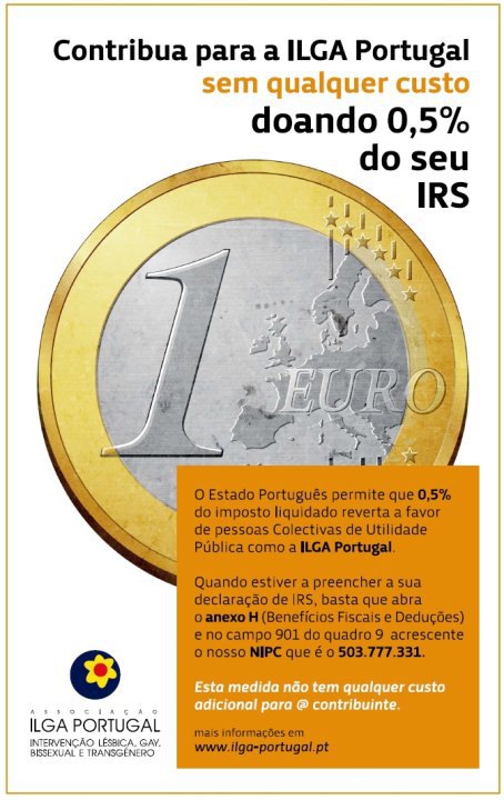 0,5 do imposto que (de qualquer modo j�) paga pode ser para n�s!